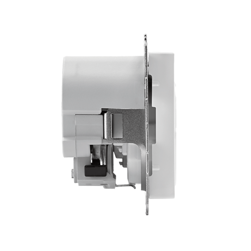 Розетка AtlasDesign 16А с 2-мя заряд. устройствами USB тип A+C 5В/2.4А 2х5В/1.2А механизм бел. SE ATN000132