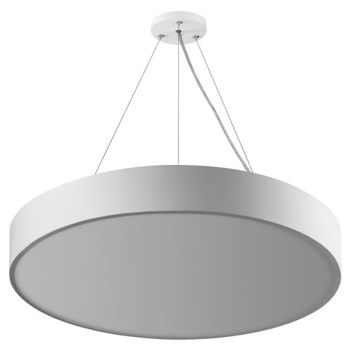 Светильник светодиодный Geometria Ring SPO-132-W-40K-088 88Вт 4000К 6000Лм IP40 800х80 бел. подвесной драйвер внутри ЭРА Б0058902