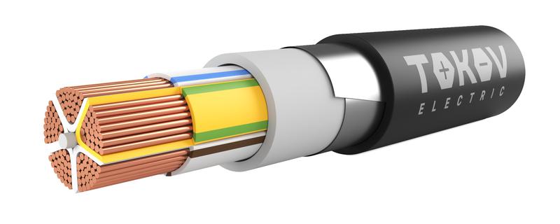 Кабель TOKOV ELECTRIC ВБШвнг(А)-LS 5х95 МС (N PE) 1кВ (м) 000015992