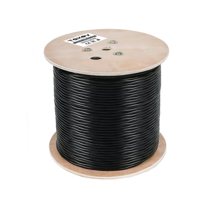 Кабель витая пара F/UTP 4х2х24AWG(0.51мм) кат.5E PE outdoor Fluke tested 305м (м) PRO TOKOV ELECTRIC TKP-C05-F42-5E-305-OD