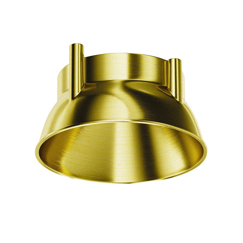 Рамка-отражатель декоративная для светильников Alfa LED латунь Maytoni Ring12-15W-RD-BS