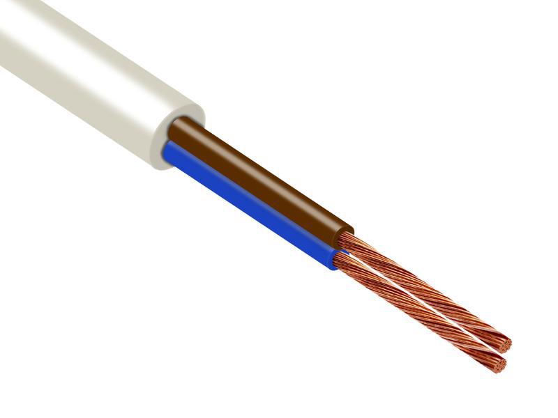 Провод TOKOV ELECTRIC ПВС 2х2.5 380В Б (уп.50м) 1945434