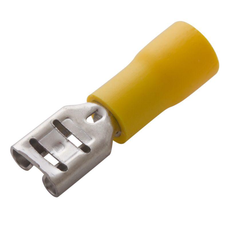 Клемма плоская изол. (гнездо) (VF 5.5-250) REXANT 08-0451