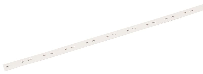 Трубка термоусадочная ТТУ нг-LS 6/3 бел. 1м IEK UDRS-D6-1-K01