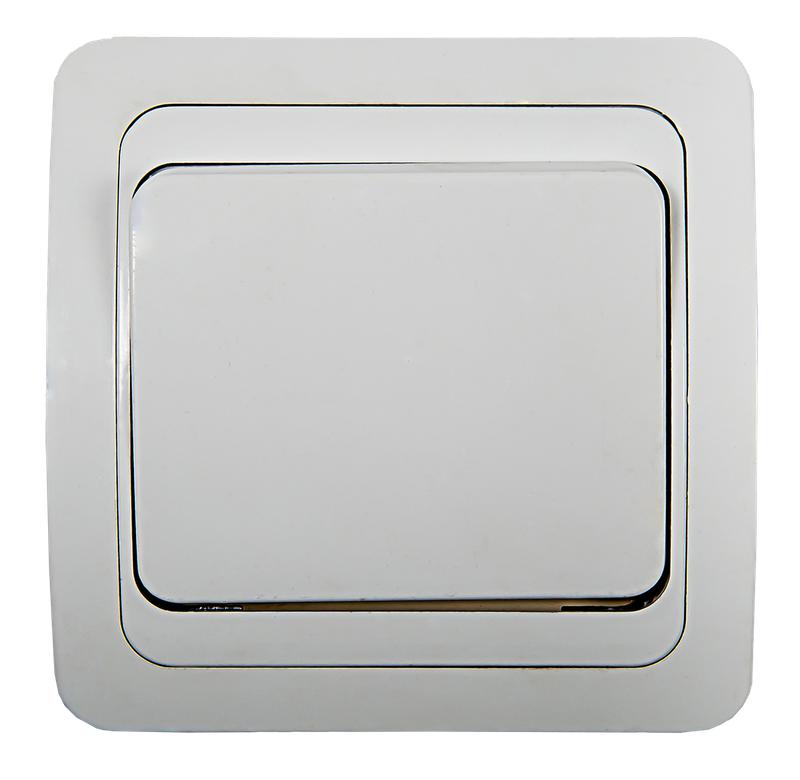 Выключатель 1-кл. СП Classico 2021 10А IP20 бел. ASD / IN HOME 4680005959846