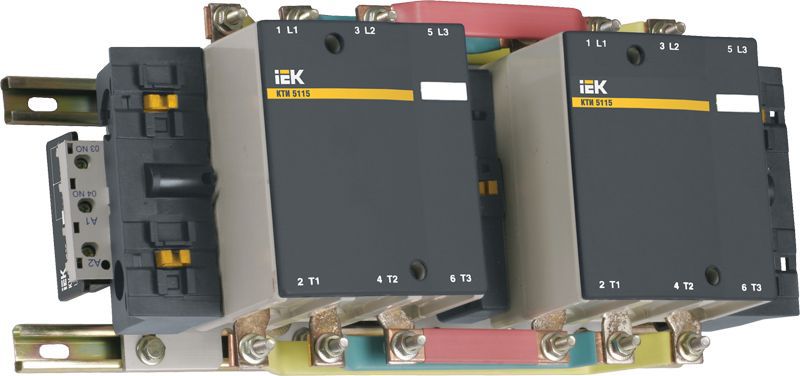 Контактор КТИ-51853 реверс 185А 230В/АС3 KARAT IEK KKT53-185-230-10